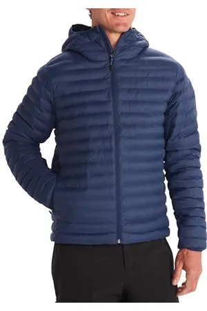 Marmot Meżczyzni Echo Featherless Hoody, Ciepła Kurtka Puchowa, Ocieplany Płaszcz Zimowy z Kapturem, Wodoodporna Pikowana Parka, Lekka Kurtka Outdoorowa, Wiatroszczelna, , XL