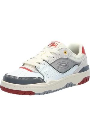 Skechers SKX-240 Sneaker, białe/czerwone, 38 EU, , 5 UK