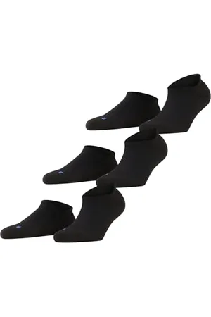 Falke Uniseks Skarpety do trampek Cool Kick Sneaker Multipack U Sn Oddychający I Szybkoschnący krótkie jednokolorowe 3 Pak, , 39-41