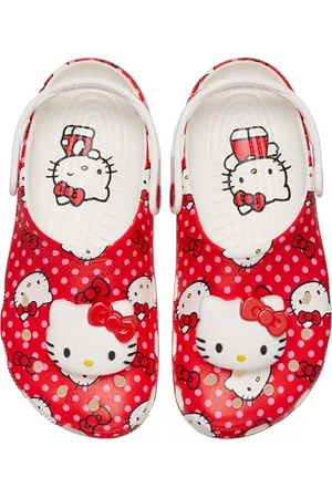 Crocs Unisex - dziecięce klasyczne chodaki Hello Kitty, , 29/30 EU