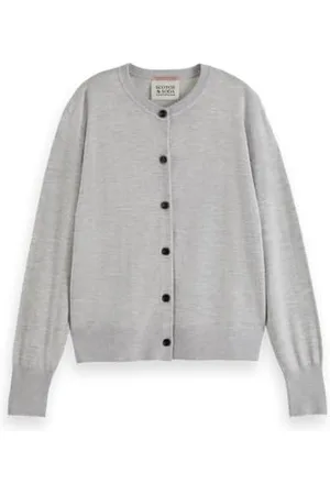 Scotch&Soda Sweter damski Crew Neck Relaxed Cardigan, , S