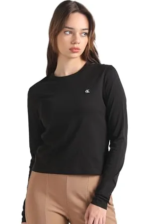 Calvin Klein Jeansy z dzianiny z długim rękawem, , XL