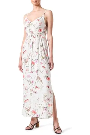 VERO MODA VMEASY Joy Slit Maxi V-Neck Dress WVN GA, , XS