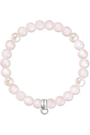 Thomas Sabo Damska bransoletka, sztuczne perły, Biały, cod. X0222-469-9-L15,5
