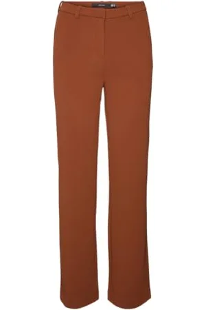 VERO MODA Vmzamira Mw Straight Pant Ga Noos spodnie materiałowe, , S x 32L
