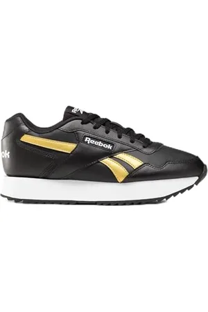 Reebok Sneakersy damskie Glide Ripple Double Sneaker, Czarny Ftwwht Goldmt, 42 EU