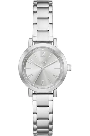 DKNY Damski analogowy zegarek kwarcowy z paskiem ze stali nierdzewnej NY6695