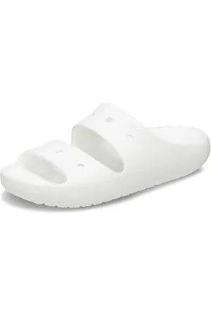 Crocs Sandały klasyczne uniseks V2, biały, 39/40 EU