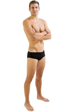 Finish Line Męskie spodenki kąpielowe Aqua Short Solid Black 36, rozmiar uniwersalny, , jeden rozmiar