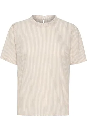 Cream Kremowa damska bluzka Katinkacr, tkiewertyn, 10 (S)