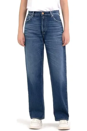 Replay Damskie dżinsy z wysokim stanem Ninetees fit Jaylie, , 27W / 32L