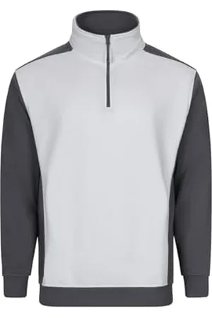 Velilla Dwukolorowa bluza z zamkiem błyskawicznym unisex dla dorosłych, , XS