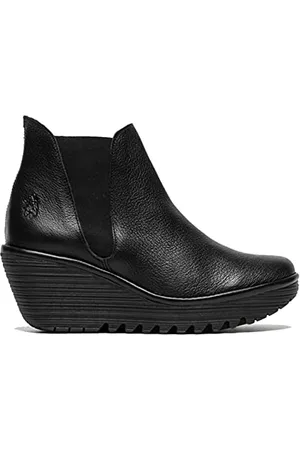 Fly London Yoss Buty wsuwane Kobiety, Czarny , 36 EU