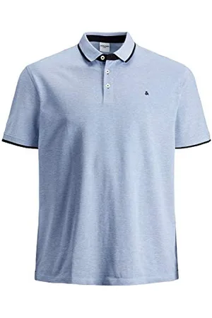 JACK & JONES JJEPAULOS męska koszula polo z krótkim rękawem, bawełna, duży rozmiar, , XXL Duże rozmiary