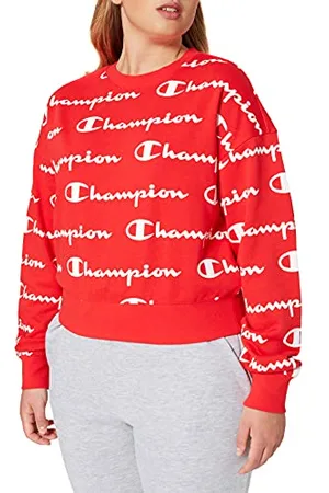 Champion Seasonal AC Logo Allover Crewneck Bluza damska, , XL