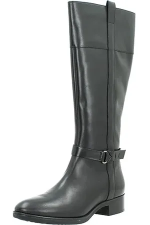 Geox Damskie buty D Felicity Fashion Boot, czarne, rozmiar 41 UE