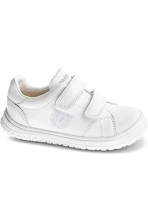Pablosky Buty sportowe dla kobiet i mężczyzn ze skóry z zapięciem na zatrzask, , 32 EU/szerokie