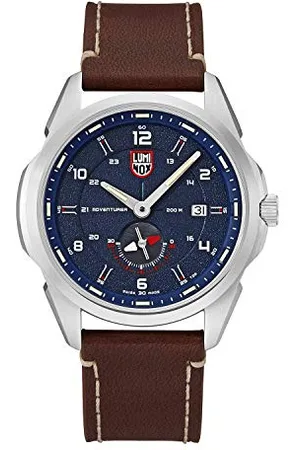 Luminox Automatyczny zegarek analogowy dla dorosłych Unisex ze skórzanym paskiem XL.1763, , sportowy