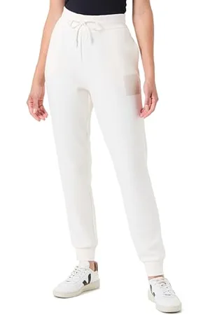 Armani Exchange Damskie spodnie dresowe Soft Touch, mankiety na nogawki, downstrings, , L