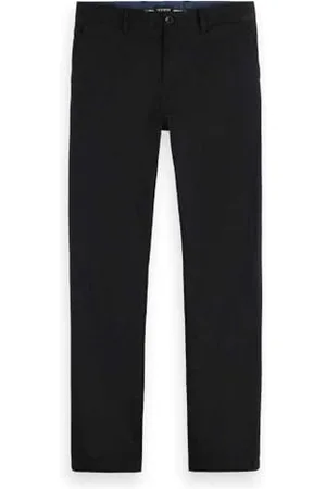 Scotch&Soda Męskie spodnie Core-Stuart Regular Slim Fit Stretch Cotton Chino Pants, , 29W / 32L