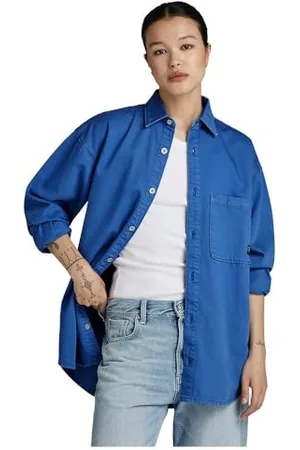 G-Star RAW Relaxed Denim Overshirt, , XS
