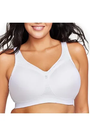 Glamorise Damski biustonosz bez fiszbin MagicLift Plus Size bez fiszbin 1007, , 85E