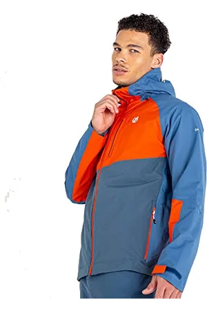Dare 2B Męska kurtka z napisem "Romance" II, Stellar Blue/Burnt Salmon/Orion Grey, S