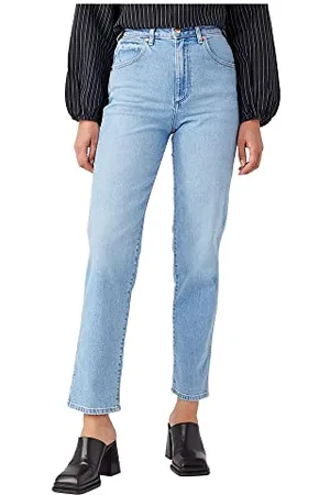 Wrangler Damskie dżinsy Mom Straight, , 29W / 34L