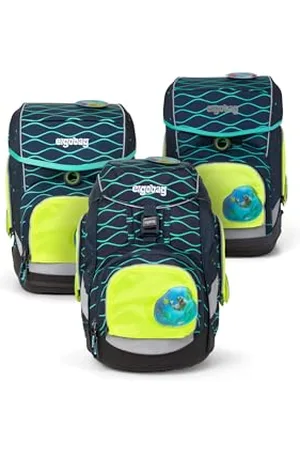 Ergobag Zippies zestaw bezpieczeństwa, 3-częściowy, żółty, unikalna talia, torba, , One Size, Torba