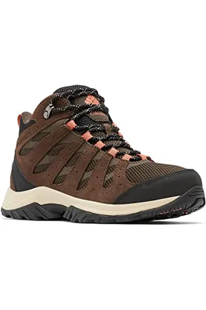 Columbia REDMOND III MID WATERPROOF Wysoki stan buty turystyczne Kobiety, Cordovan, Dark Coral, 37 EU