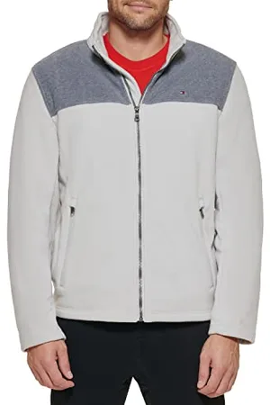 Tommy Hilfiger Kurtka polarowa męska Klasyczna kurtka polarowa z zamkiem błyskawicznym z przodu, , 3XL, , 3XL