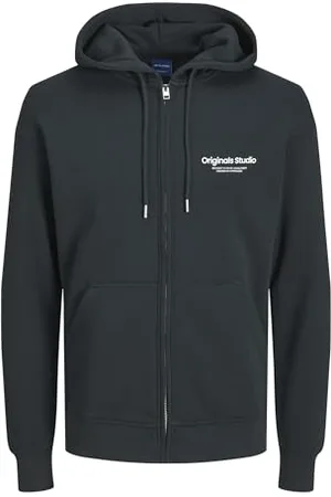 JACK & JONES JACK&JONES PLUS Jorvesterbro Sweat Zip Hood Noos Pls, , 6XL duże rozmiary