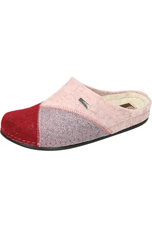 Manitu Damskie kapcie 320161-41, czerwone, rozmiar 37, , 37 eu