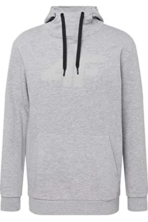 4F Bluza dresowa nierozpinana z kapturem męska