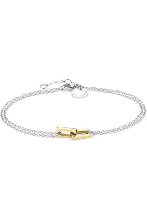 liebeskind LJ-1542-B-20 bransoletka dwukolorowa, 20 cm, Stal nierdzewna, Bez kamieni szlachetnych