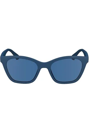 Calvin Klein Dziewczęce okulary przeciwsłoneczne CKJ24303S, niebieskie, jeden rozmiar, , Rozmiar uniwersalny