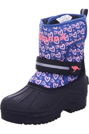 KangaROOS K-Shell II Snow Boot, Midnight/Rose Heart, 13 UK Child, , 13 UK Child