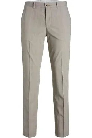 JACK & JONES Męskie spodnie do garnituru Jprsolaris Check Trouser Sn, , 50