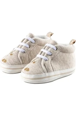 Sterntaler Unisex Baby Shoes Edda, beżowe, 22 EU, , 22 EU