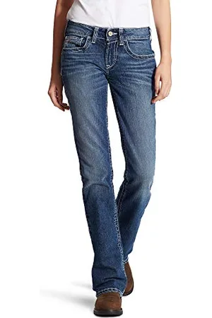 Ariat FR DuraStretch Entwined Boot Cut Jeans - Women’s Comfortable Denim