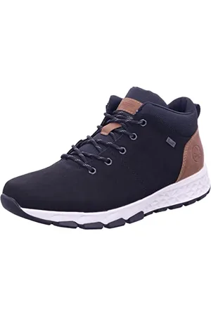 Rieker B6740 Krótkie kozaki Mężczyźni,Black Black Almond Back B6740 00,43 EU