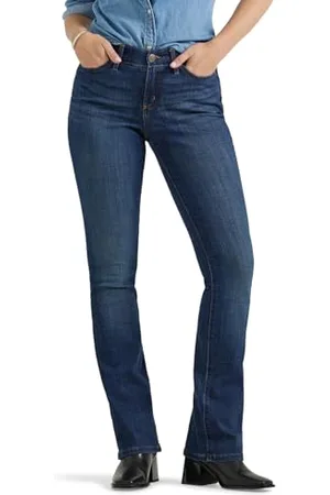 Lee Damskie dżinsy Flex Motion Regular Fit Bootcut, , 46-Lange