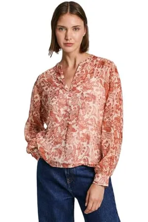 Pepe Jeans Poezja damska, koszula, beżowa, L, , L