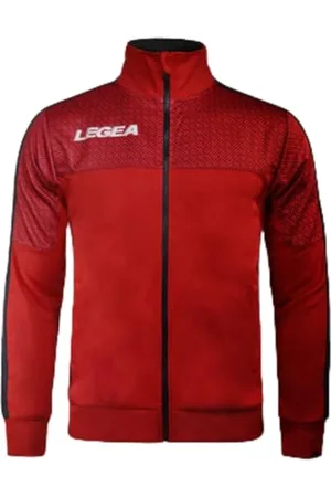 Legea CARACAS JACKET,RED-DARK GREY,S,Unisex