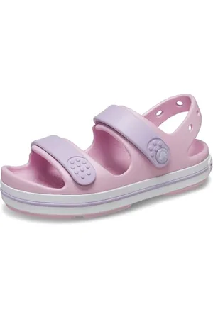 Crocs Uniseks - Dzieci Crocband Cruiser K Sandały, Różowy, 34/35 EU