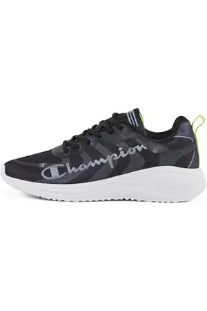 Champion Syphon Script Low, Trampki Męskie, Czarny/Cytrynowy (KK003), 47.5 EU, , 47.5 EU