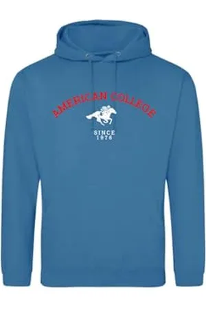 American College Bluza z kapturem sweter z nadrukiem ciepłe ubrania mieszane męskie i damskie na co dzień model ACSCW3 M, , M