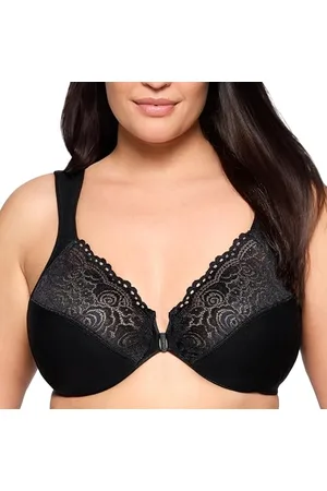 Glamorise Damski biustonosz ze wsparciem, Magiclift Original, bez fiszbin #1000, , 56D
