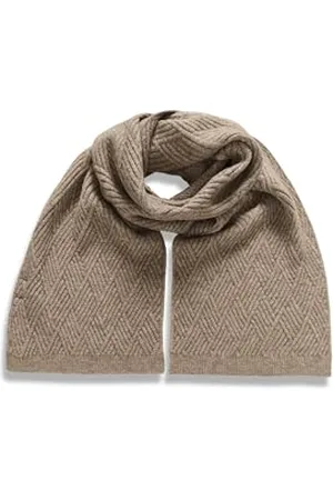 Kaffe Plus Size Damski Szalik Tight Knit Długi i Szeroki Wzór, , Jeden rozmiar, , rozmiar uniwersalny