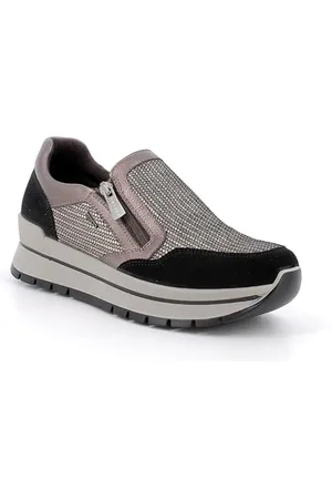 IGI&CO Anika damskie Trampki, czarno-brązowe, 37 EU, , 37 EU